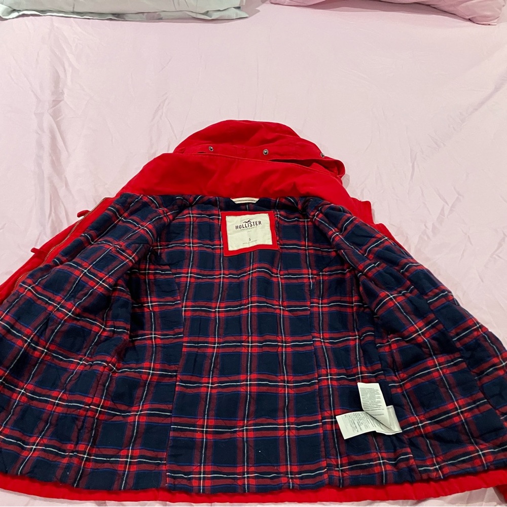Hollister Red Jacket